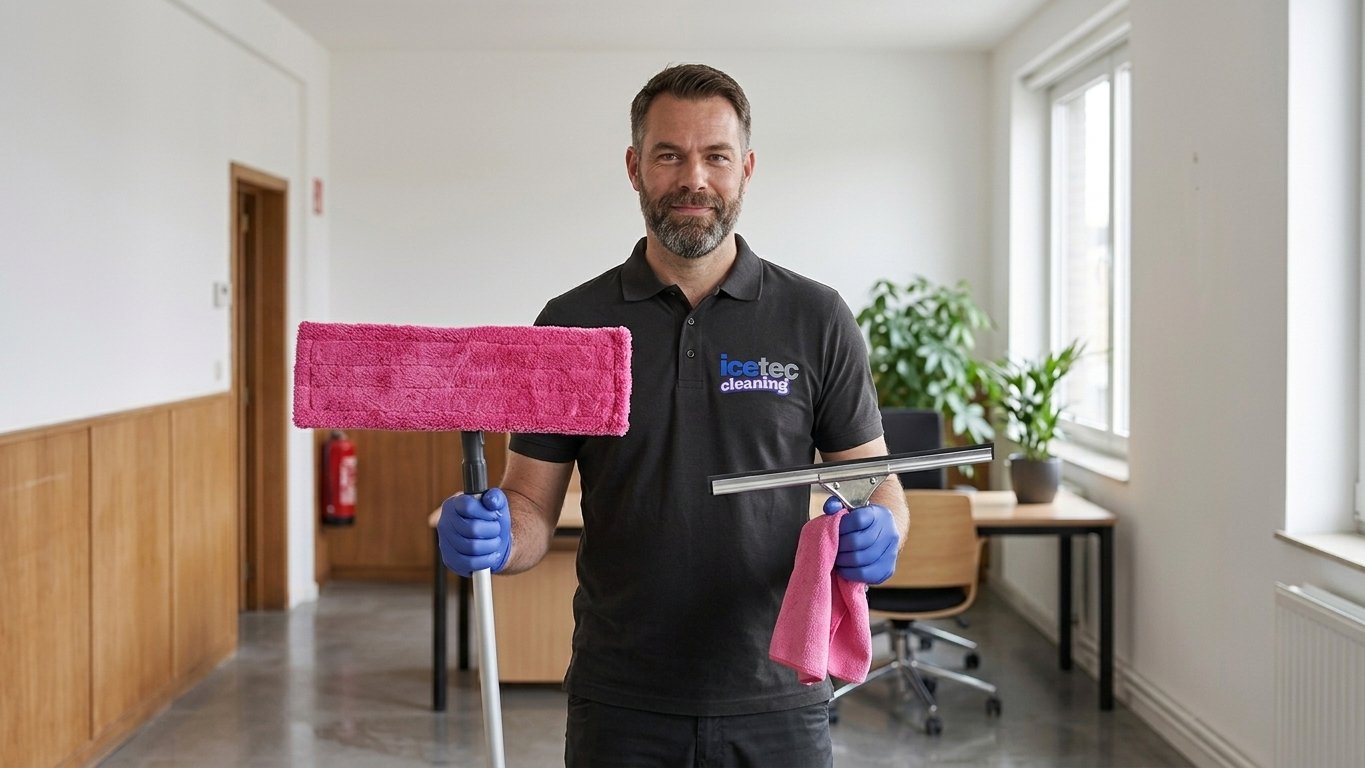 Technicien Icetec Cleaning en intervention